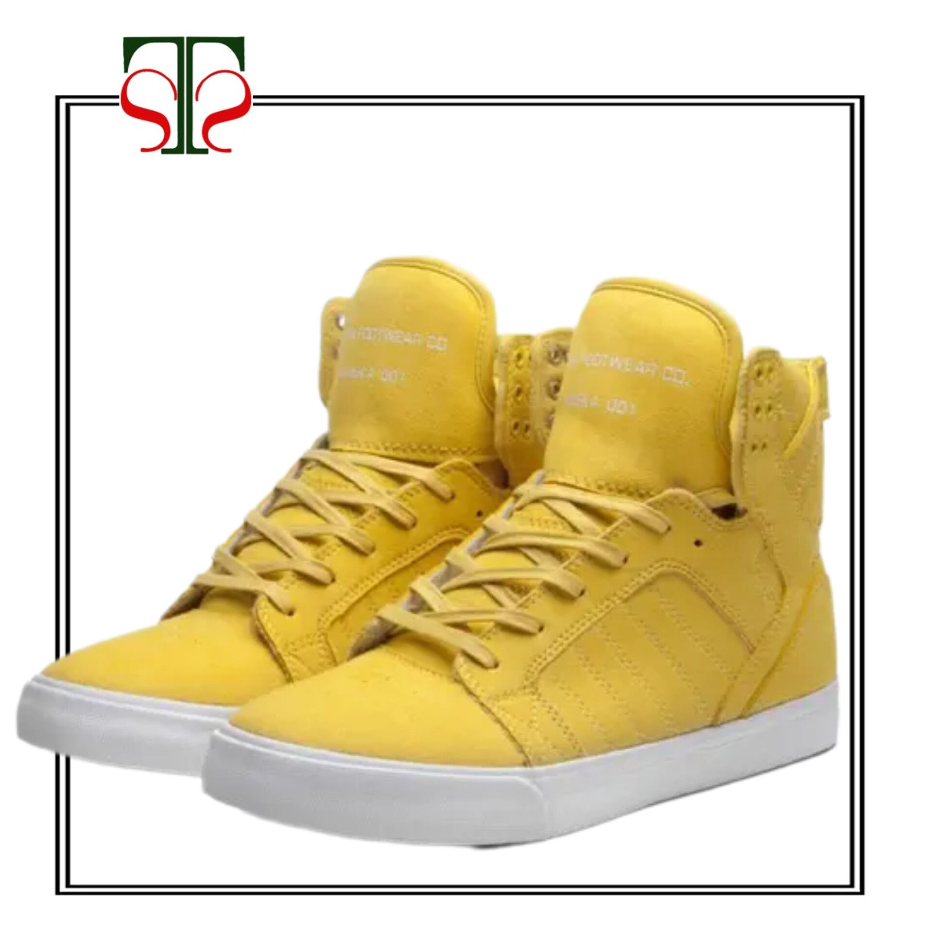 کفش اسکیت برد سوپرا زرد در شیراز کفش اسکیت برد سوپرا زرد