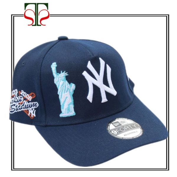 🧢 کلاه بیسبال New York Yankees مدل Statue of Liberty