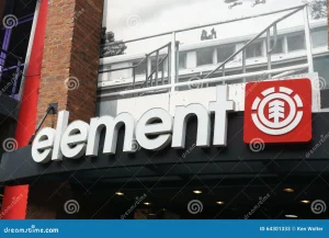 element skateboards store universal city ca usa december exterior logo skateboard company manufactures skateboard 64301333
