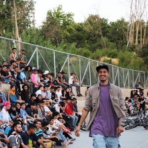 آموزش اسکیت‌ برد محمد کامگاری