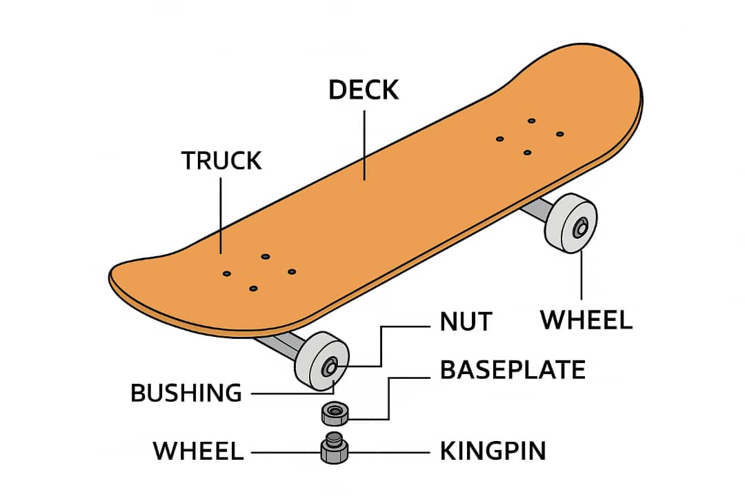 خرید اسکیت برد با بهترین قیمت از STS Skate Shop 6 خرید اسکیت برد با بهترین قیمت