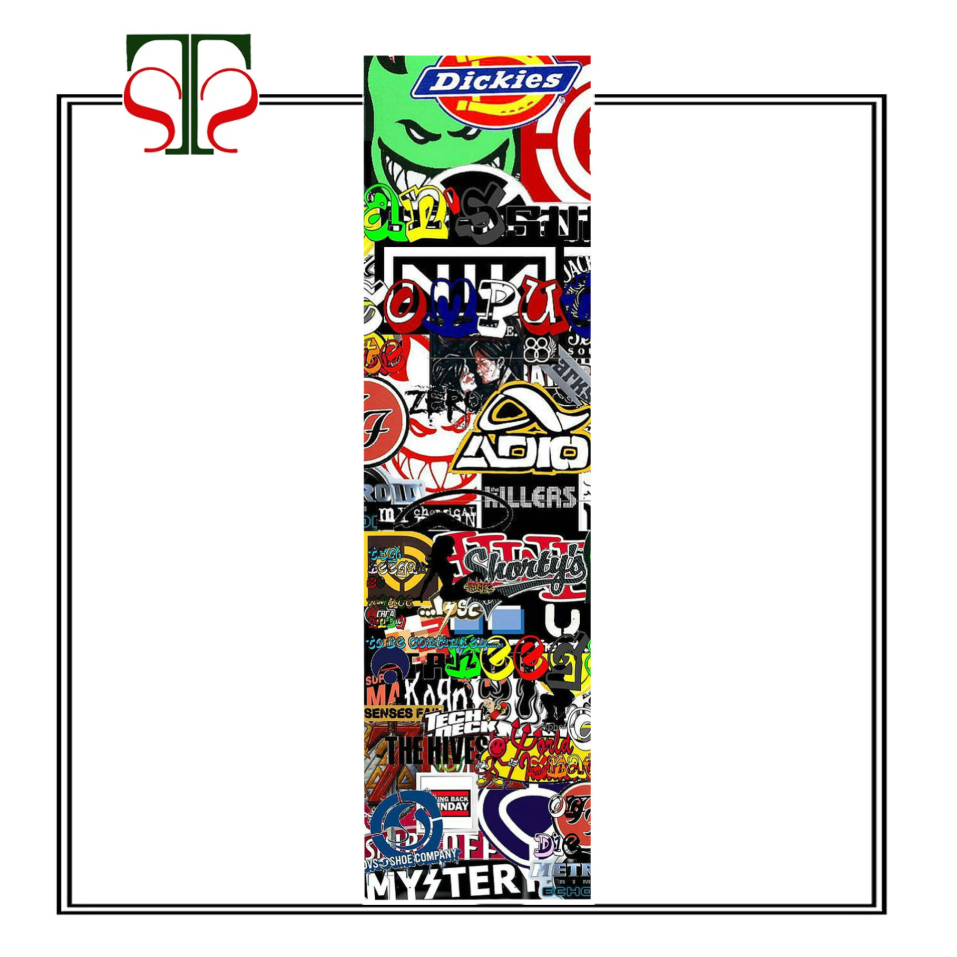 sticker pack استیکر اسکیت برد