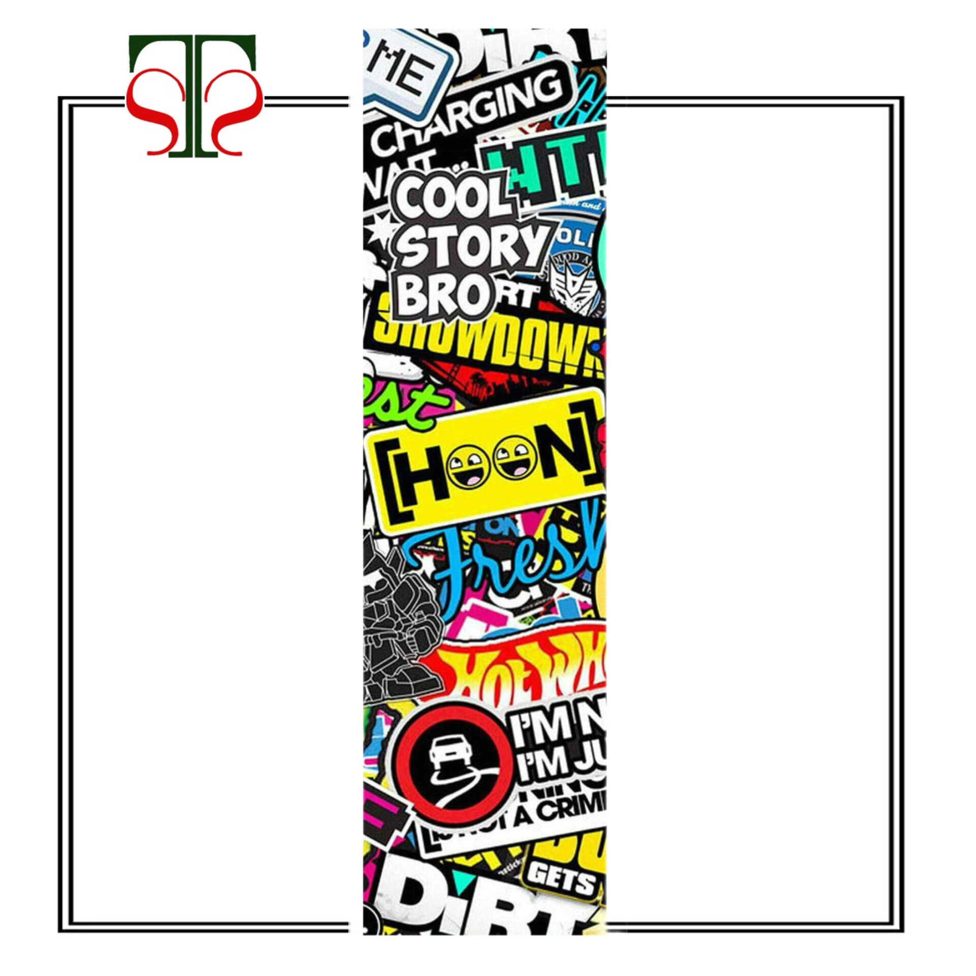 استیکر اسکیت برد مدل Cool Street – خیابون خفن شیراز استیکر اسکیت برد مدل Cool – خفن در شیراز