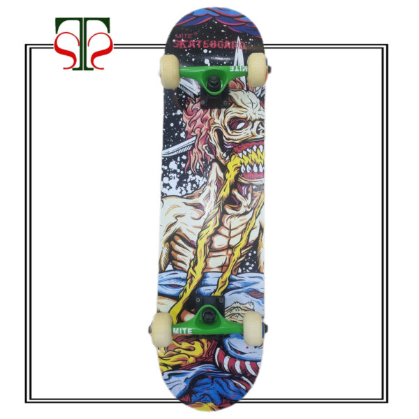 اسکیت برد مایت با طرح زامبی