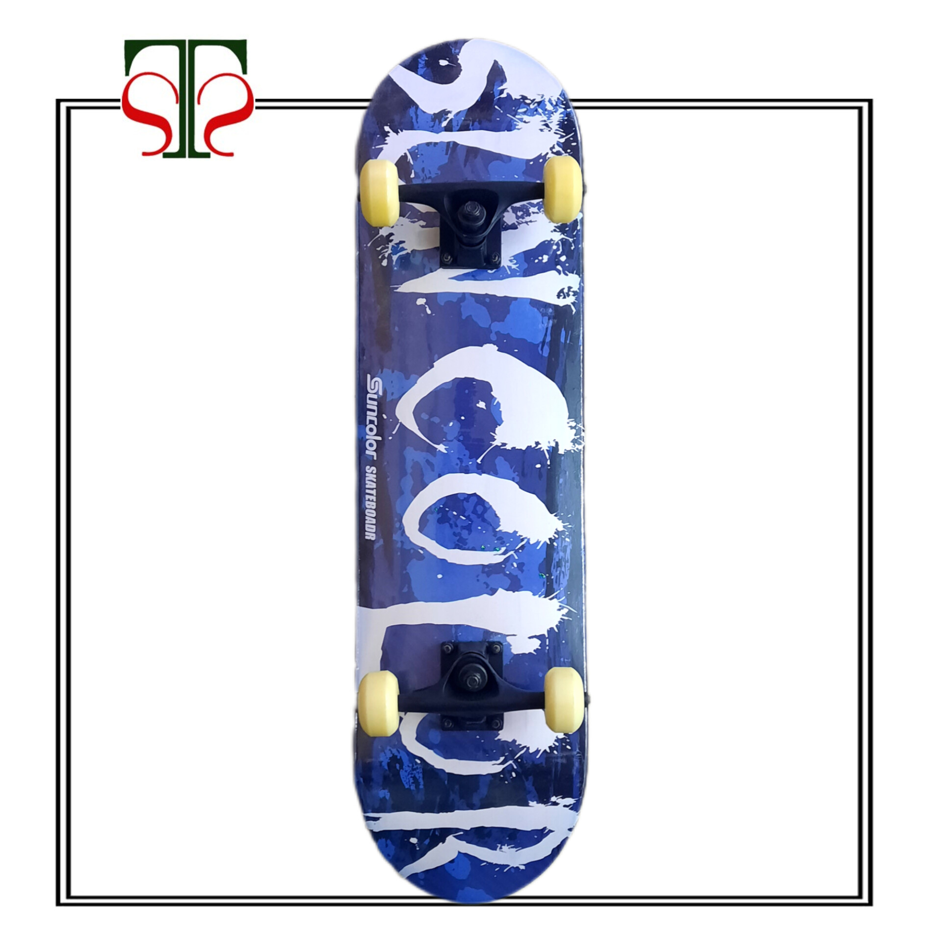 اسکیت برد Sun Color آبی اسکیت برد Sun Color آبی