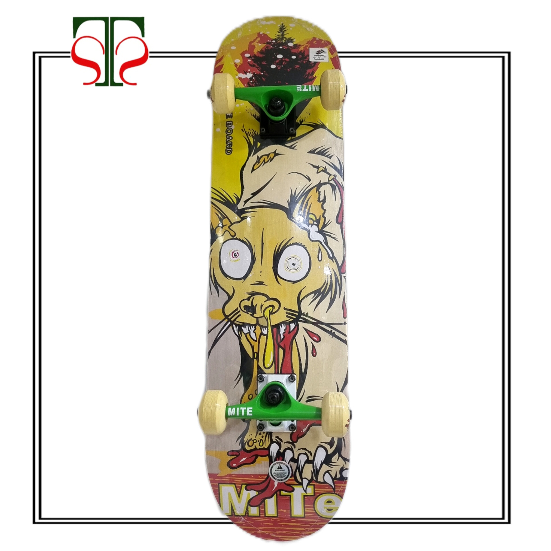 اسکیت برد مایت شیر زرد اسکیت برد مایت شیر زرد