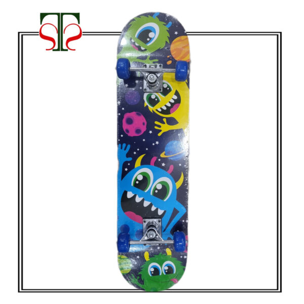 اسکیت برد کودکانه طرح هیولاهای فضایی